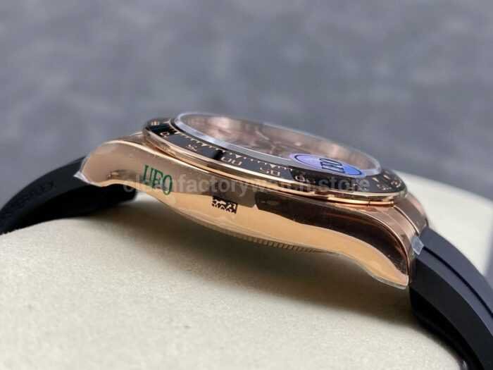 UFO Factory Counterweight Rolex Daytona 126515LN-0006 Rose Gold Oysterflex Sundust Dial - Image 4