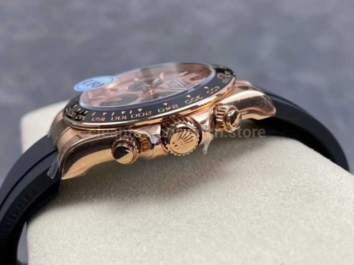 UFO Factory Counterweight Rolex Daytona 126515LN-0006 Rose Gold Oysterflex Sundust Dial - Image 5