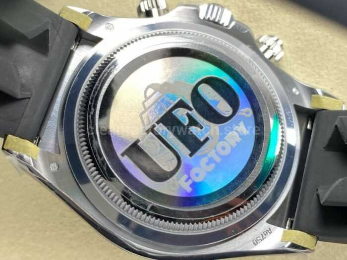 UFO Factory Counterweight Rolex Daytona 126519LN-0006 White Gold Oysterflex Grey Dial - Image 6