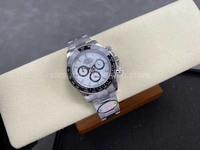 UFO Factory Rolex Daytona Panda 126500LN-0001 40mm Full 904L White Dial - Image 7