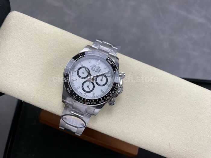 UFO Factory Rolex Daytona Panda 126500LN-0001 40mm Full 904L White Dial - Image 6