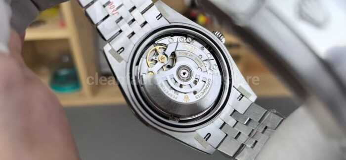 V Factory Rolex Datejust 126234-0015 36mm Full 904L Black Dial Jubilee - Image 6