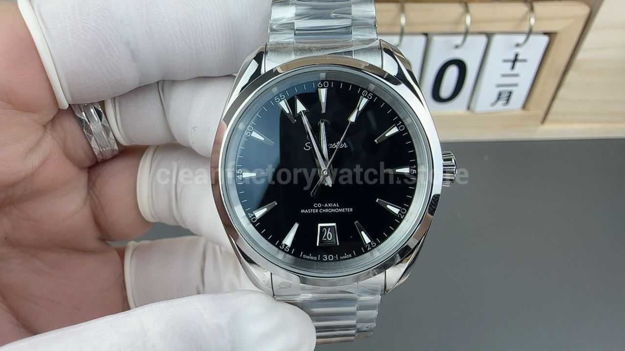 VS Factory Omega Seamaster Aqua Terra 220.10.38.20.01.004 38mm Steel Black Dial