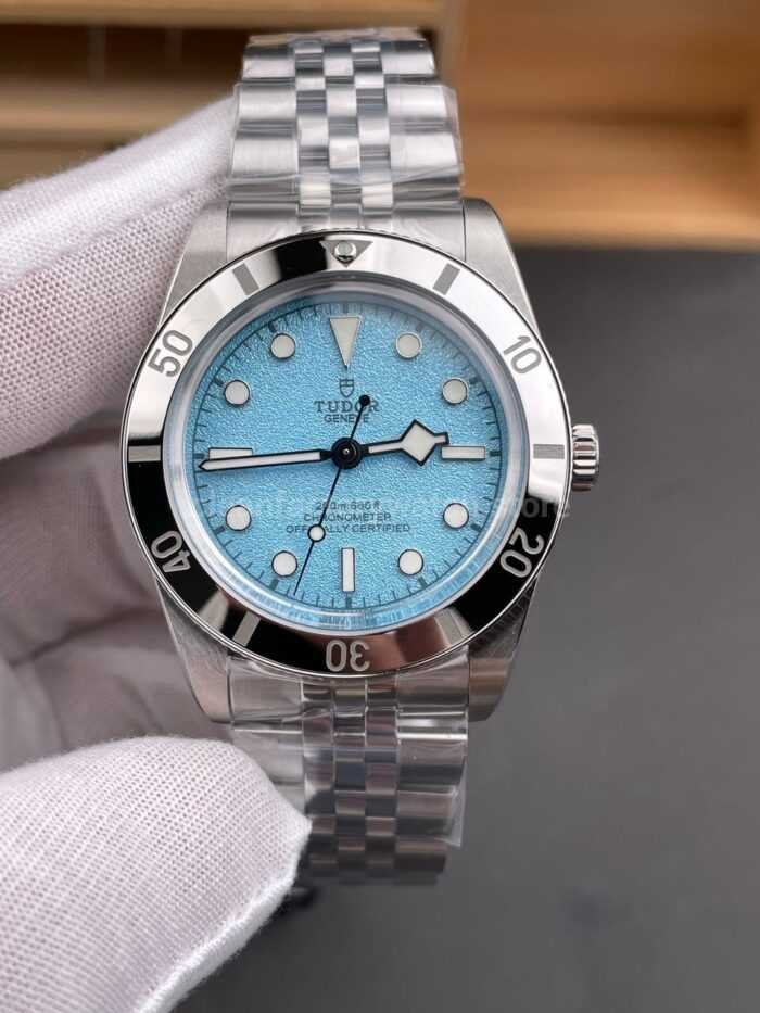 ZF Factory Tudor Black Bay 54 M79000N-0001 37mm Steel Aluminum Bezel Lagoon Blue Dial - Image 3
