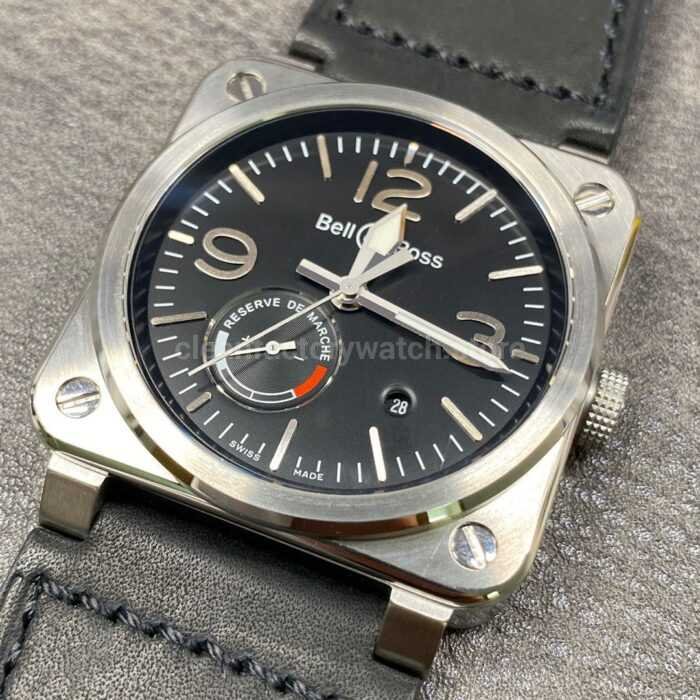 BRF Factory Bell & Ross BR 03-97 Réserve de Marche 42mm Steel Rubber Strap Black Dial - Image 3
