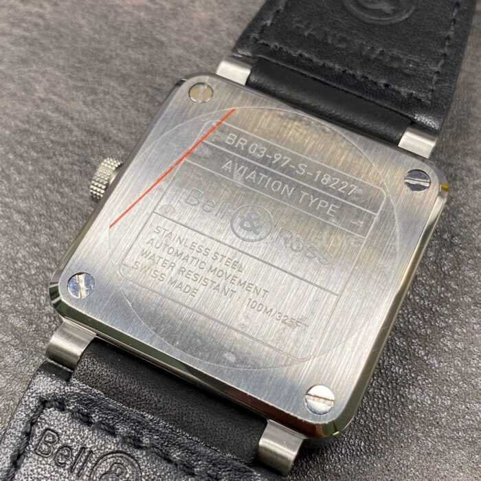BRF Factory Bell & Ross BR 03-97 Réserve de Marche 42mm Steel Rubber Strap Black Dial - Image 7