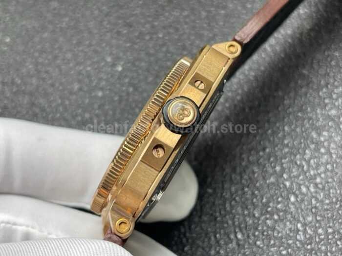 BRF Factory Bell & Ross BR 03 BR0392-D-R-BRSCA 42mm Bronze Leather Strap Red Dial - Image 6