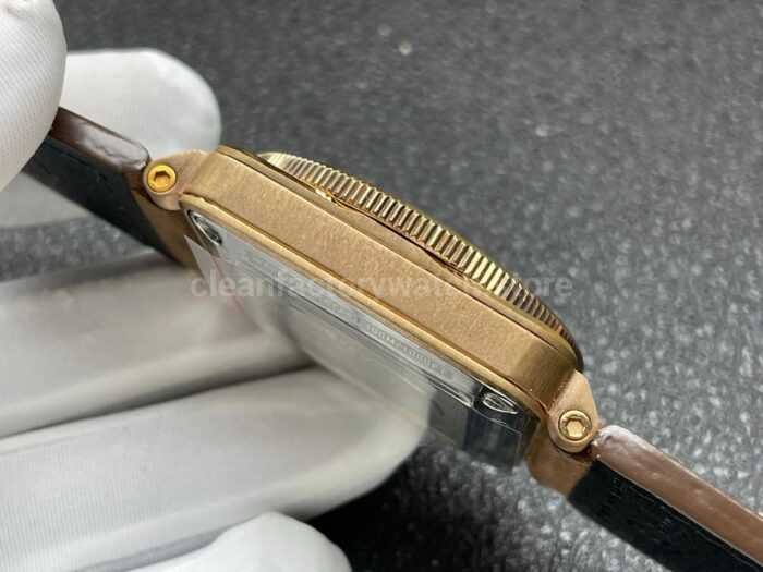 BRF Factory Bell & Ross BR 03 BR0392-D-WH-BRSCA 42mm Bronze Leather Strap Silver Dial - Image 5