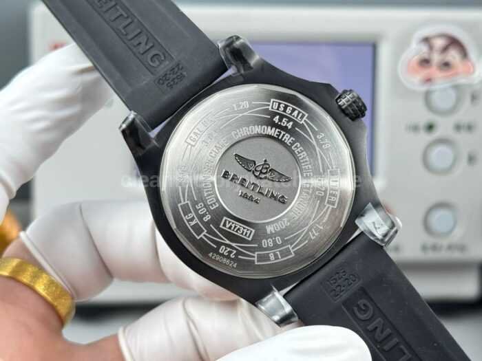 GF Factory Breitling Avenger Blackbird V17311101B1W1 44mm Titanium Rubber Strap Black Dial - Image 8