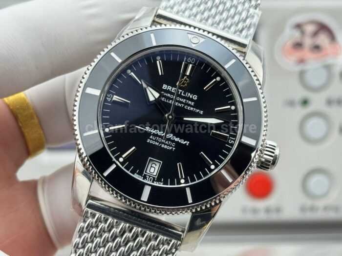 GF Factory Breitling Superocean Heritage B20 AB2010121B1A1 42mm Steel Black Dial - Image 3