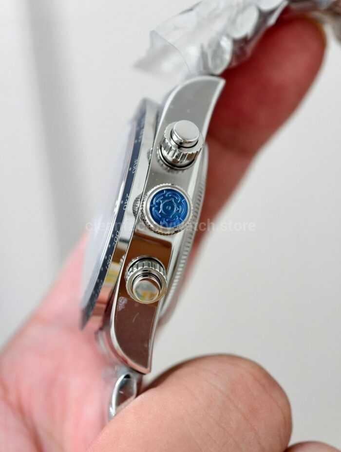 M+ Factory Tudor Heritage Black Bay Chrono 79360B-0002 41mm Jubilee Blue Dial - Image 4