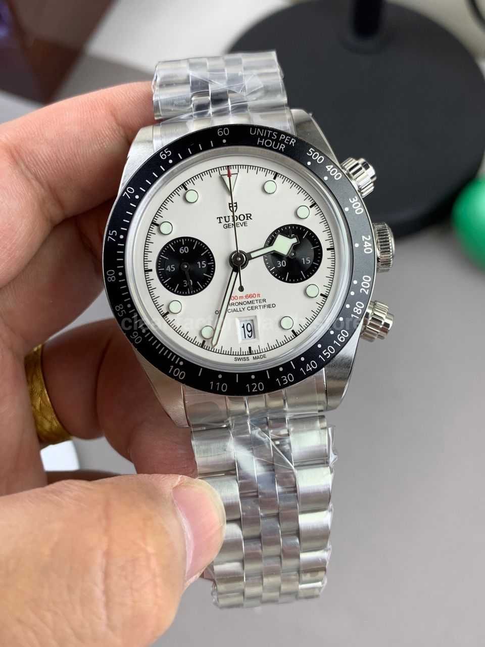 M+ Factory Tudor Panda Black Bay Chrono 79360N-0002 41mm Jubilee White Dial