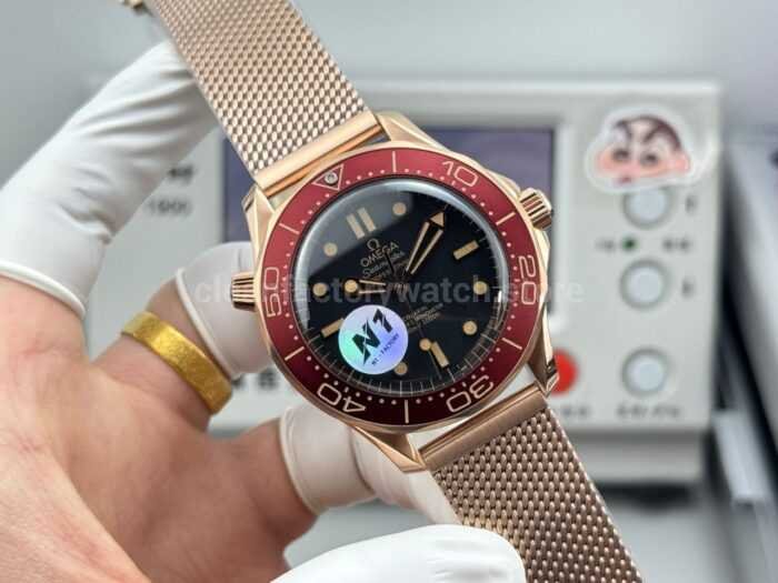 N1 Factory Omega Seamaster Diver 300M 210.90.42.20.01.003 42mm Bronze  Black Dial - Image 2