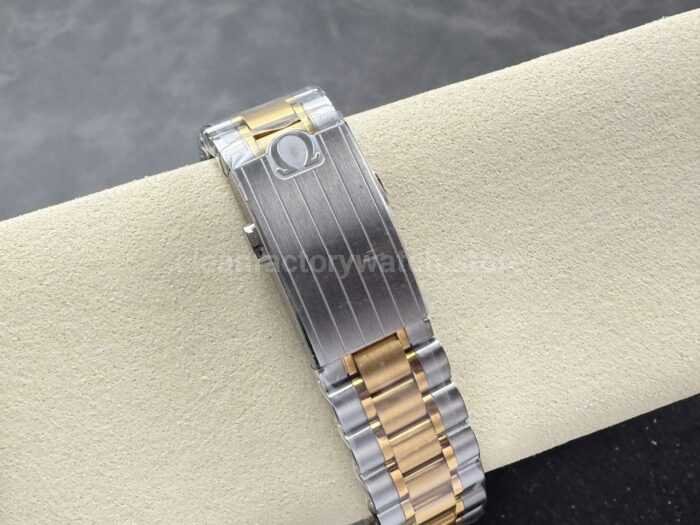 N1 Factory Omega Speedmaster Professional Moonwatch 310.20.42.50.02.001 Yellow Gold Silver Dial - Image 8