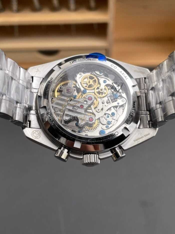 N1 Factory Omega Speedmaster Professional Moonwatch 310.30.42.50.01.002 42mm Full Steel Black - Image 6