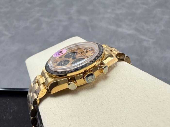 N1 Factory Omega Speedmaster Professional Moonwatch 310.62.42.50.99.001 Yellow Gold Gold Dial - Image 7