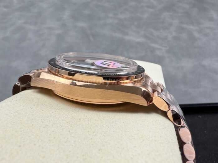 N1 Factory Omega Speedmaster Professional Moonwatch 310.63.42.50.02.001 Rose Gold Black Dial - Image 6