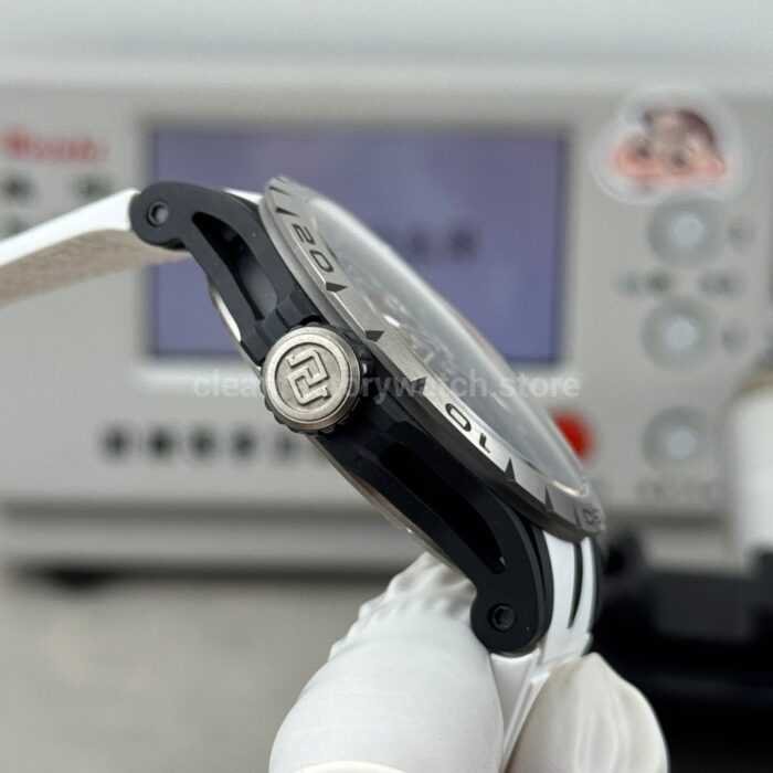 NEW Factory Roger Dubuis Excalibur Spider RDDBEX0479 Tourbillon 45mm Titanium White Rubber Strap Black Dial - Image 7