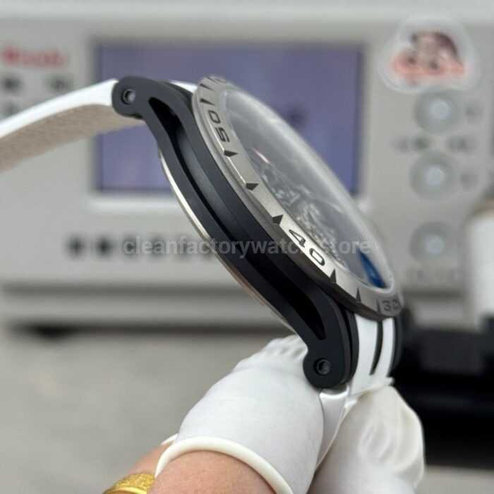 NEW Factory Roger Dubuis Excalibur Spider RDDBEX0479 Tourbillon 45mm Titanium White Rubber Strap Black Dial - Image 6