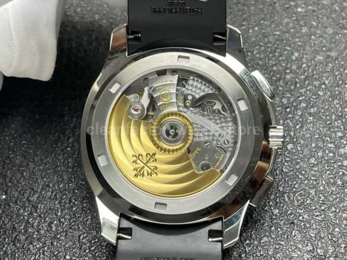 P1 Factory Patek Philippe Aquanaut 5968A-001 42mm Steel Rubber Strap Black Dial - Image 7