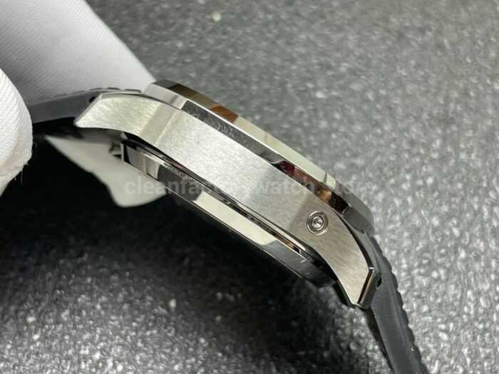 P1 Factory Patek Philippe Aquanaut 5968A-001 42mm Steel Rubber Strap Black Dial - Image 5