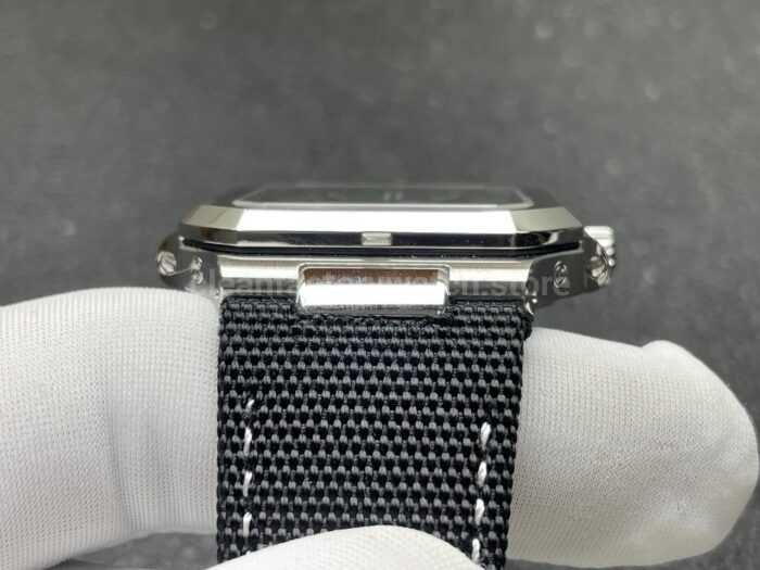 P1 Factory Patek Philippe Cubitus 5822 45mm Platinum Textile Strap Green Dial - Image 7