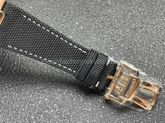 P1 Factory Patek Philippe Cubitus 5822 45mm Rose Gold Textile Strap Grey Dial - Image 9