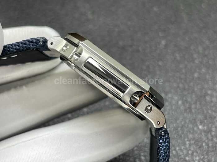 P1 Factory Patek Philippe Cubitus 5822P-001 45mm Platinum Textile Strap Blue Dial - Image 5