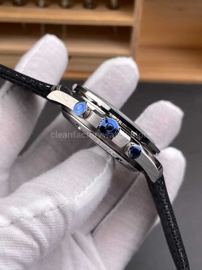 SMF Factory Omega Speedmaster Professional Moonwatch 3578.51.00 42mm Steel Canvas Strap Black Dial - Image 5