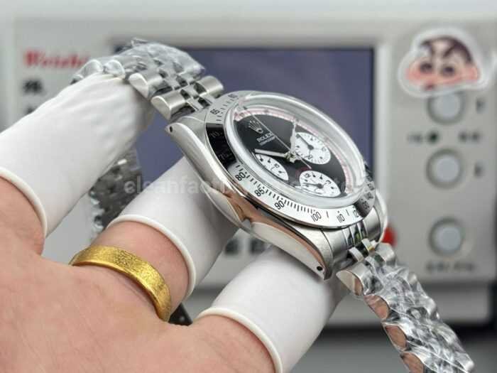 SN Factory Rolex Daytona Vintage Paul Newman 6262 37mm Full Steel Black Dial - Image 6