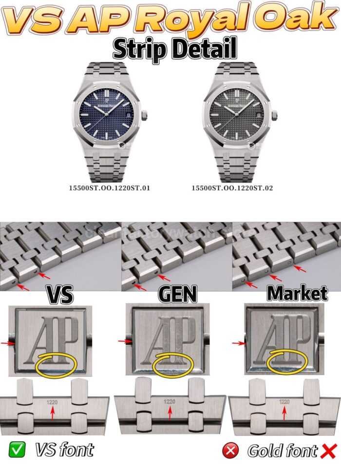 VS Factory Audemars Piguet Royal Oak Selfwinding 41mm 15500ST.OO.1220ST.01 Blue Dial - Image 12