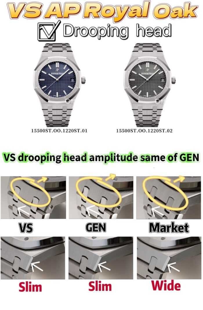 VS Factory Audemars Piguet Royal Oak Selfwinding 41mm 15500ST.OO.1220ST.01 Blue Dial - Image 17