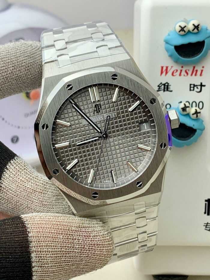 VS Factory Audemars Piguet Royal Oak Selfwinding 41mm 15500ST.OO.1220ST.02 Grey Dial - Image 2