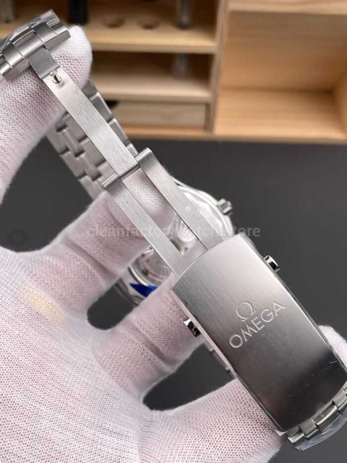 VS Factory Omega Seamaster Diver 300M 210.30.42.20.04.001 42mm Full Steel White Dial - Image 8