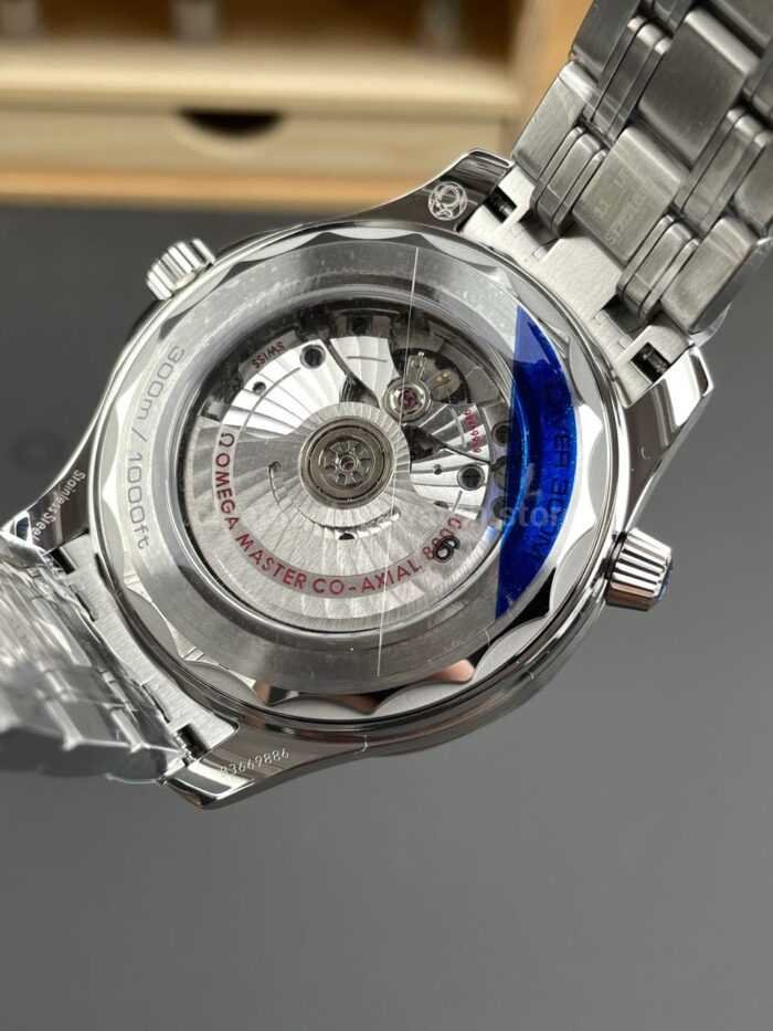 VS Factory Omega Seamaster Diver 300M 210.30.42.20.04.001 42mm Full Steel White Dial - Image 6