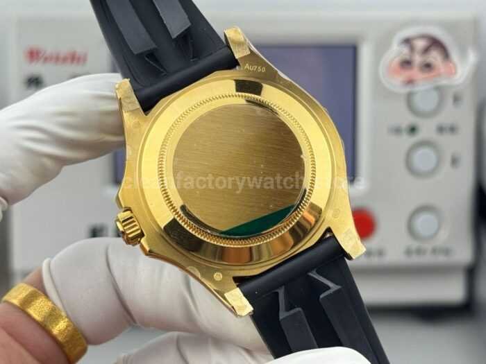 FH Factory Counterweight Rolex Yacht-Master 226658-0001 42mm Yellow Gold Oysterflex Black Dial - Image 7