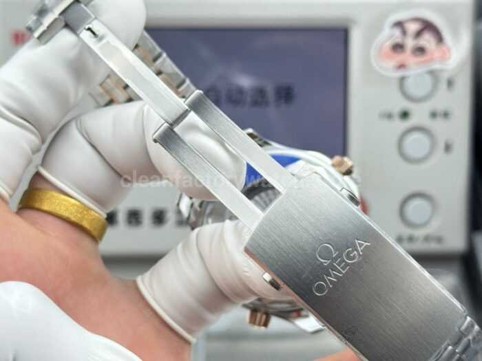 OR Factory Omega Seamaster Diver 300M 210.20.42.20.01.001 42mm Half Rose Gold Black Dial - Image 8