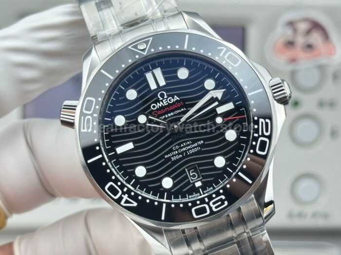 OR Factory Omega Seamaster Diver 300M 210.30.42.20.01.001 42mm Steel Black Dial - Image 4