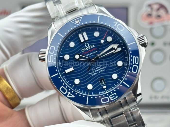 OR Factory Omega Seamaster Diver 300M 210.30.42.20.03.001 42mm Steel Blue Dial - Image 4