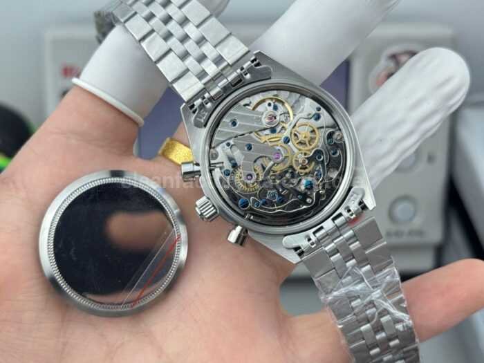 SN Factory Rolex Daytona Tiffany & Co 37mm Full Steel Black Dial - Image 8