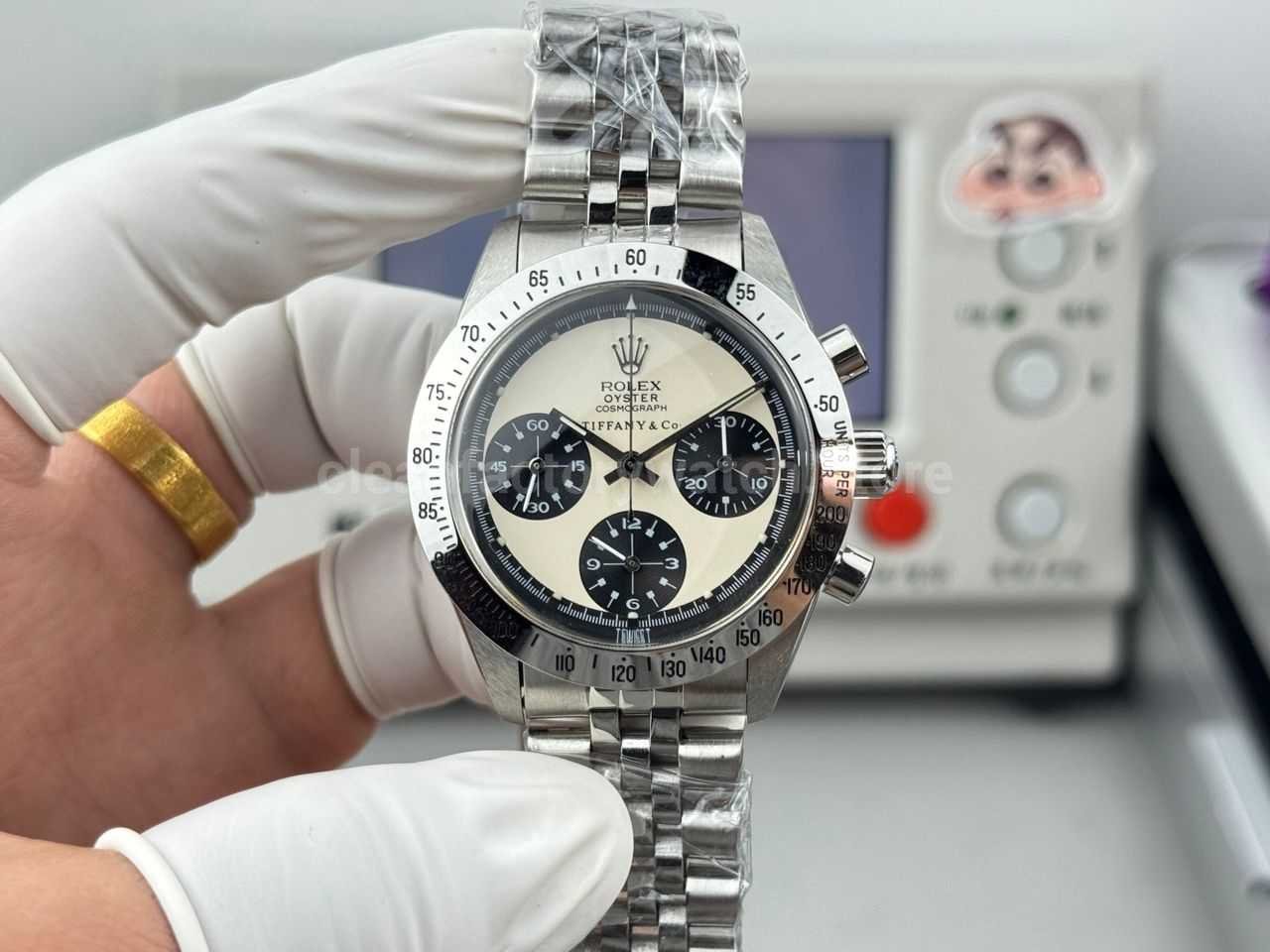 SN Factory Rolex Daytona Tiffany & Co 37mm Full Steel White Dial