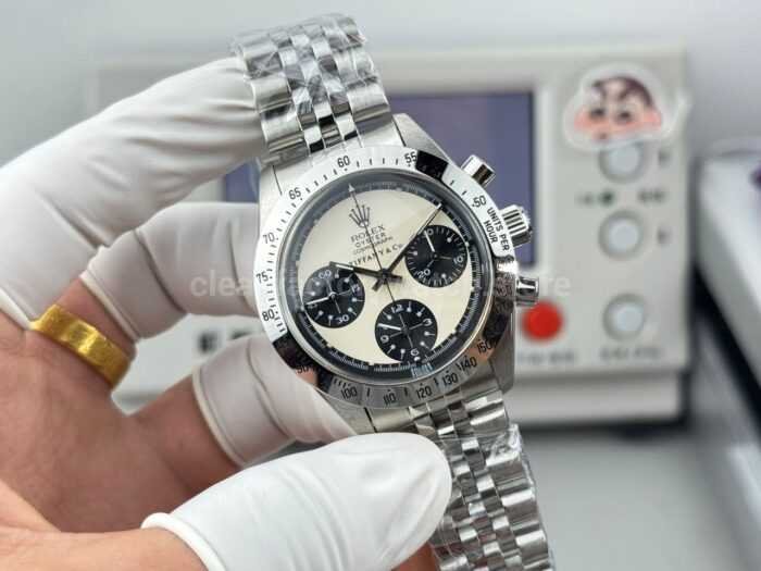 SN Factory Rolex Daytona Tiffany & Co 37mm Full Steel White Dial - Image 5