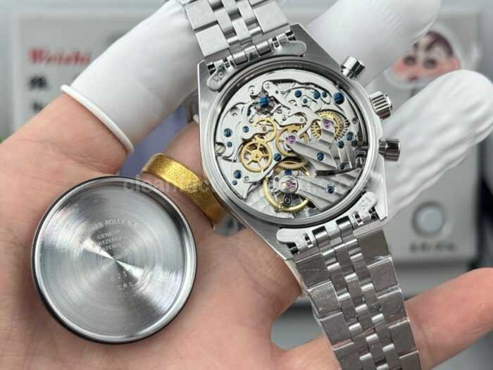 SN Factory Rolex Daytona Vintage 37mm Full Steel Black Dial - Image 8