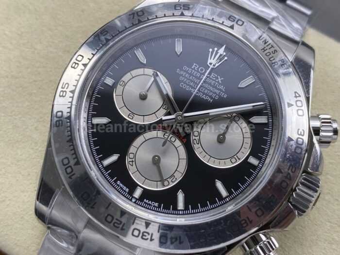 UFO Factory Rolex Daytona 126509-0001 40mm Full White Gold Black Dial  Brand : Rolex - Image 3