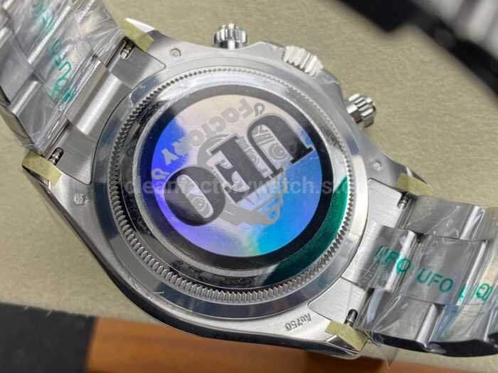 UFO Factory Rolex Daytona 126509-0003 40mm Full White Gold Silver Dial - Image 10