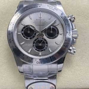 UFO Factory Rolex Daytona 126509-0003 40mm Full White Gold Silver Dial