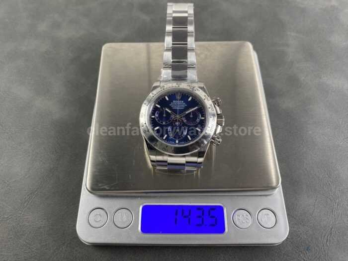 UFO Factory Rolex Daytona 126509-0005 White Gold Blue Dial - Image 13