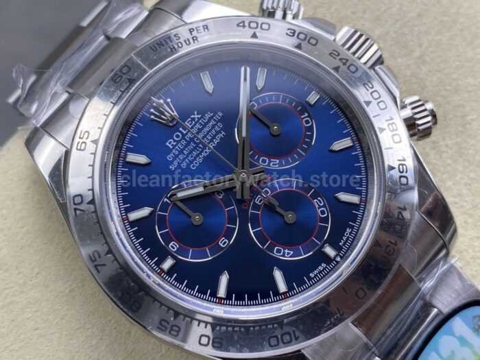 UFO Factory Rolex Daytona 126509-0005 White Gold Blue Dial - Image 2