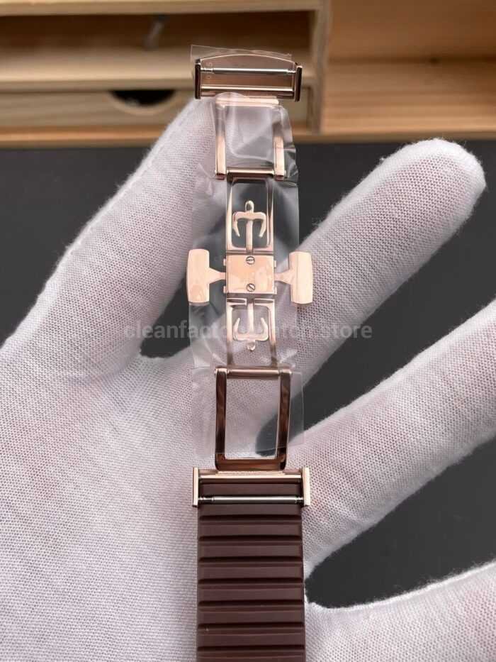 BBF Factory Patek Philippe Aquanaut 40mm 5167R-001 Rose Gold Brown Rubber Strap Brown Dial - Image 9