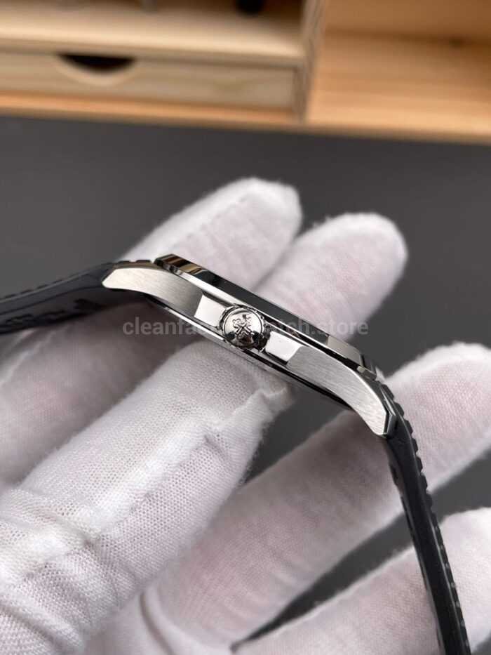 BBF Factory Patek Philippe Aquanaut 5167/1A-001 40mm Black Rubber Strap Arabic Numerals Black Dial - Image 6